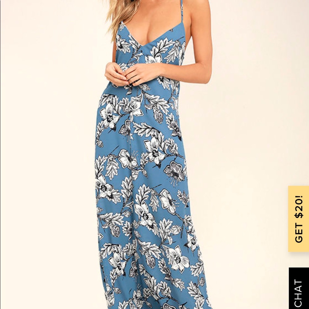 Lulus maxi dress